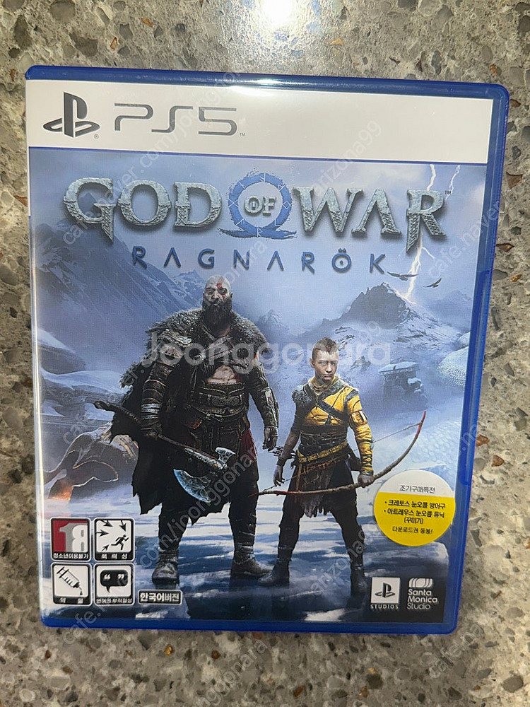 PS5 갓오브워 라그나로크 급매합니다--0