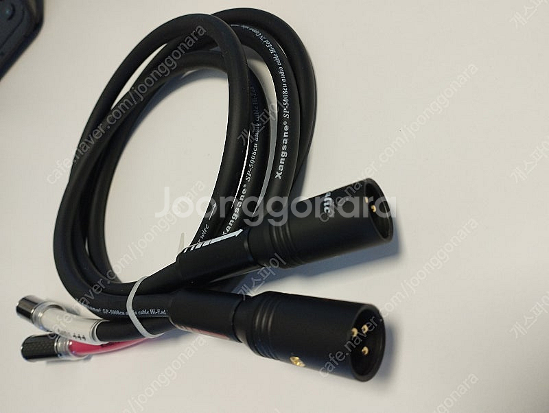 XLR(수)->RCA(수)케이블--1