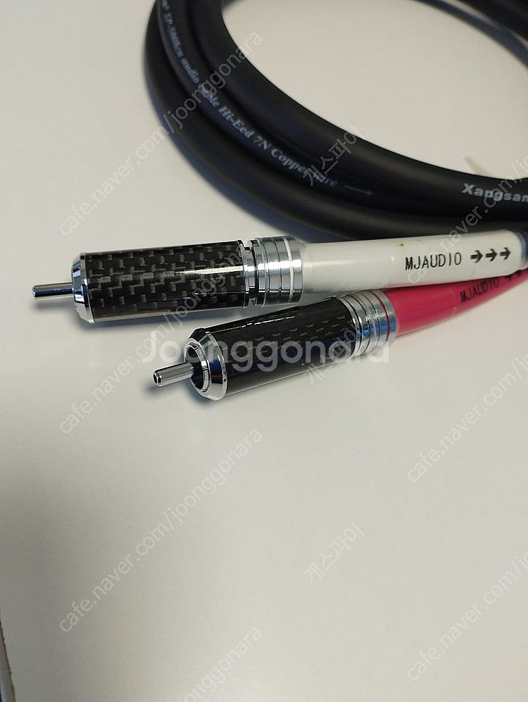 XLR(수)->RCA(수)케이블--3