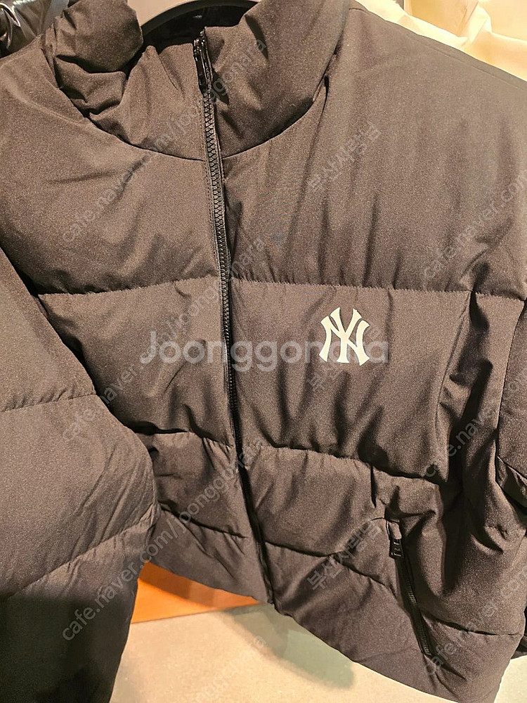 MLB 24년겨울신상 커브패딩 급매물처!! 블랙 완전새...--3