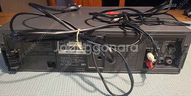 삼성 VHS 비디오 테이프 플레이어 재생기--1