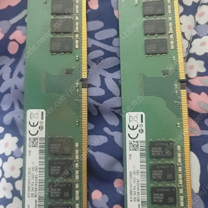 ddr4 램 8gb 2개 일괄판매합니다