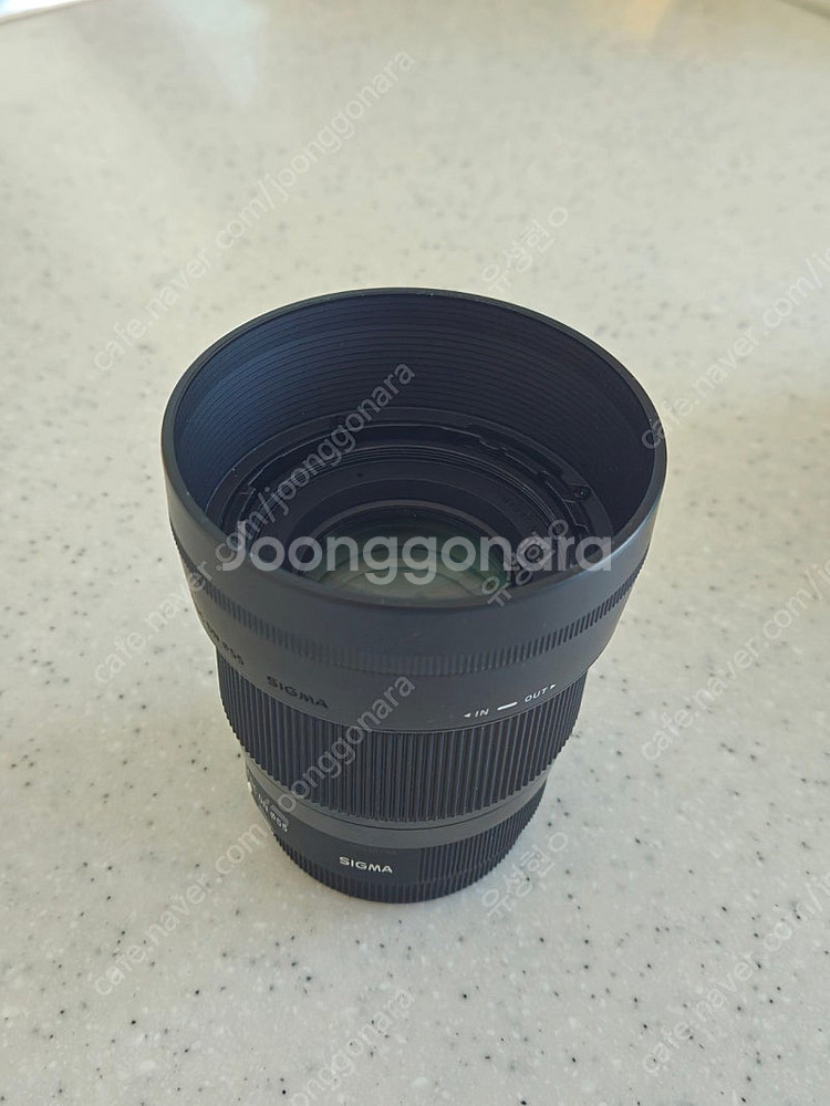 시그마 56mm f1.4 후지마운트 x마운트 56.4--2