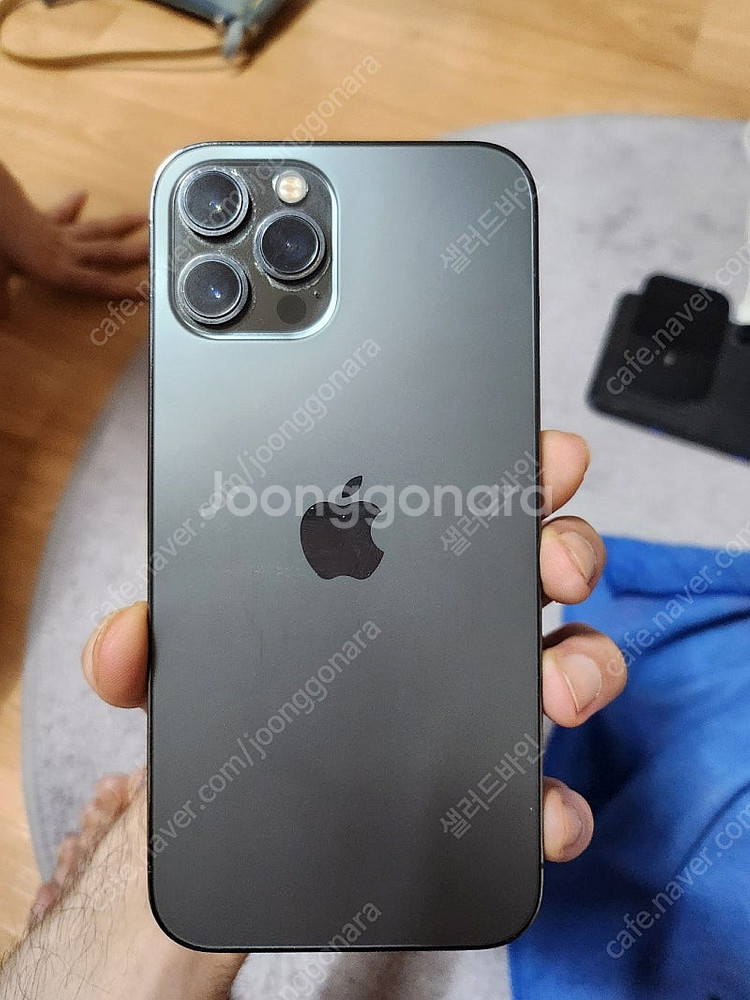 아이폰 12프로 맥스 128GB 그레이 사설액정 저렴이--0