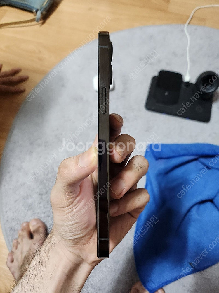 아이폰 12프로 맥스 128GB 그레이 사설액정 저렴이--1