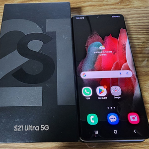 갤럭시S21 Ultra 울트라 5G SK 블랙 256GB 무잔상A급 액정깨끗 메인폰 자녀폰 추천 50만원