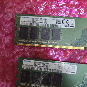 삼성 DDR4 B다이 8Gb×2