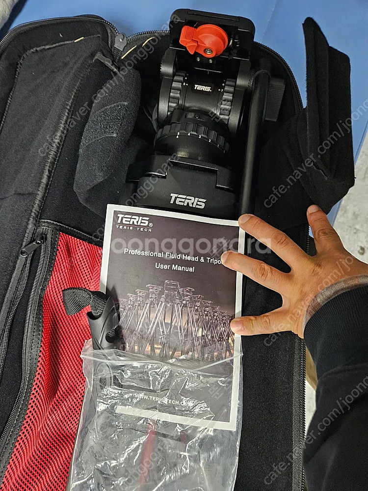 테리스 삼각대 TS120CF-Q 거의신품--2