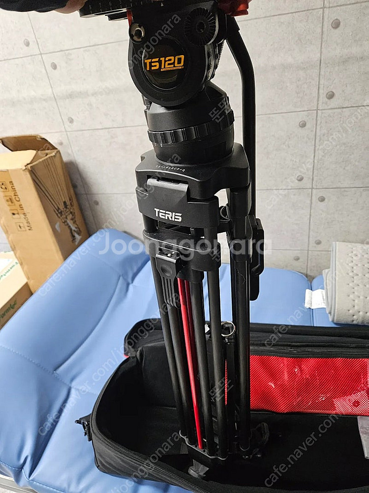 테리스 삼각대 TS120CF-Q 거의신품--8
