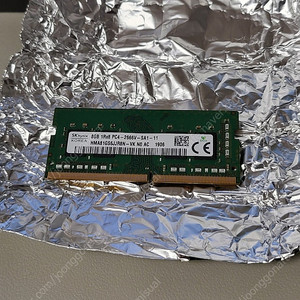 노트북 메모리 램 하이닉스8G DDR4 2666v