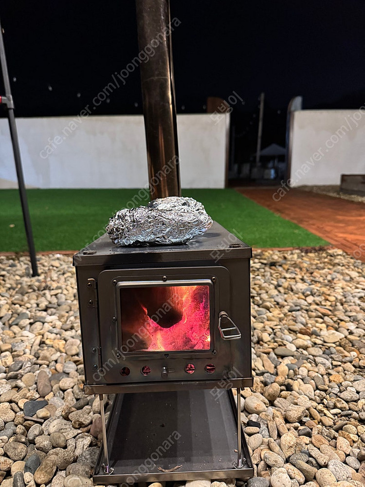 와일드와일드웨스트 티타늄 화목난로--2