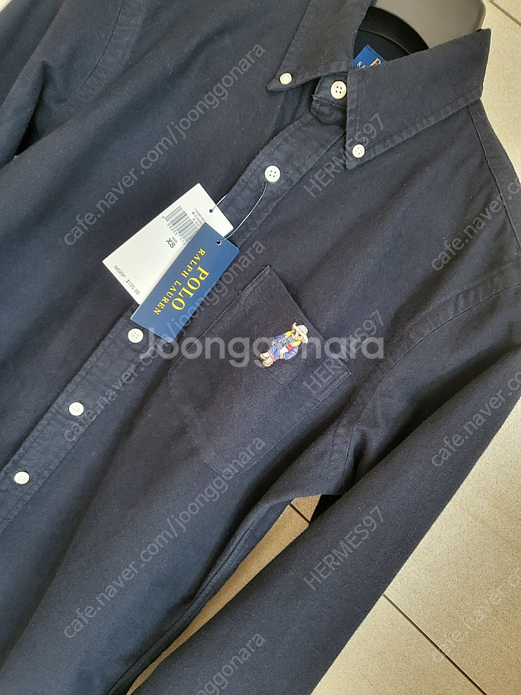 폴로 랄프로렌 베어 셔츠 남성용 XS 클래식핏 polo...--2