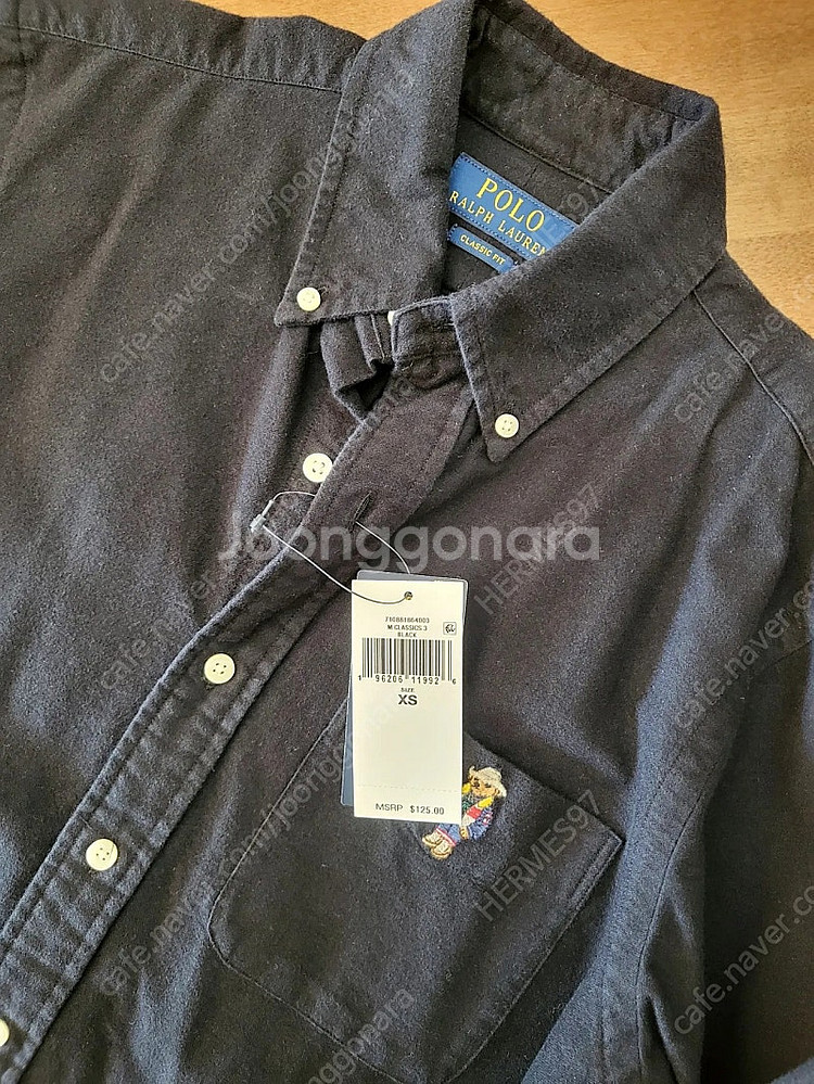 폴로 랄프로렌 베어 셔츠 남성용 XS 클래식핏 polo...--8