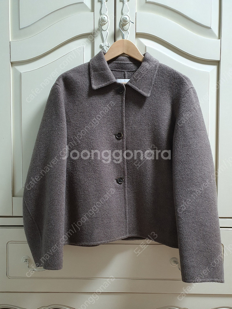 헬베티카 핸드메이드 숏코트 브라운--3