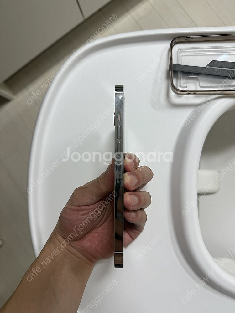아이폰 13 프로맥스 128g 화이트--2