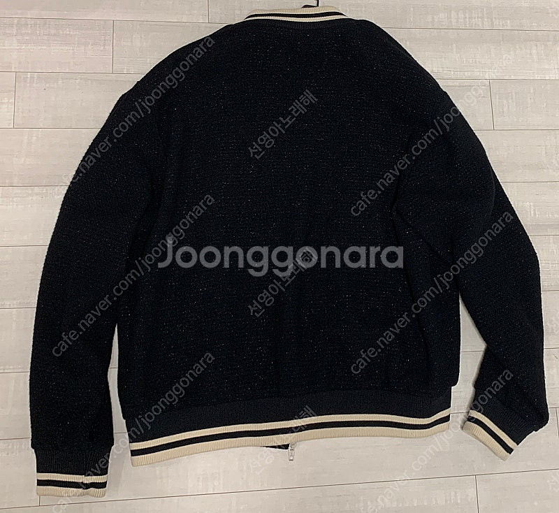 유스 트위드 트랙 자켓 L--1