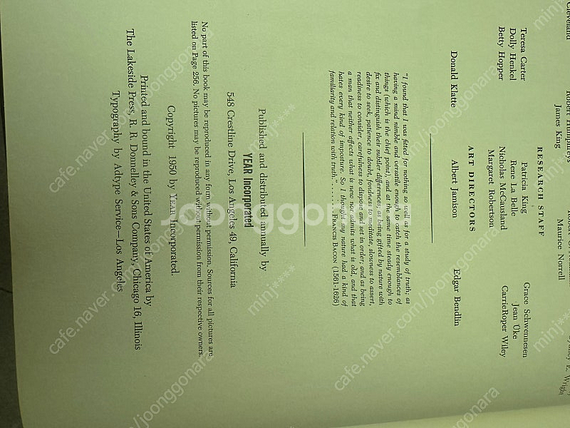 The year 책 (미국 1950년대 발행), 에로틱 아트 그림책--7