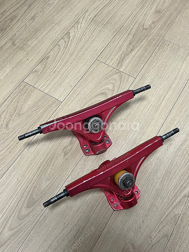롱보드 트럭 베어 코디악 레드 160mm--0