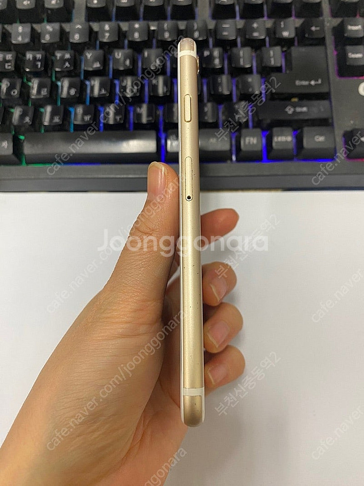 198468 아이폰6S 골드 액정SS급 64GB 배터리...--5