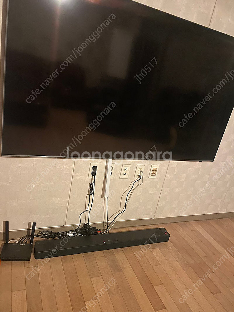 상성75인치 QLED TV+사운드바 모델명 KQ75QC...--0