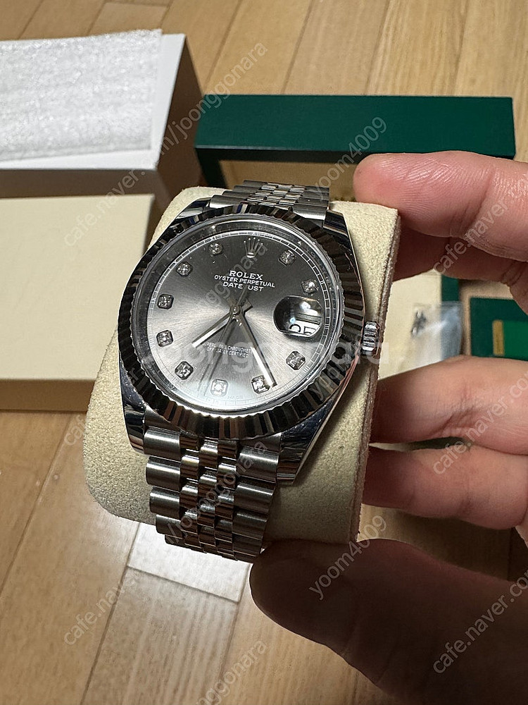 롤렉스 데이저스트41 10P 다크로듐--1