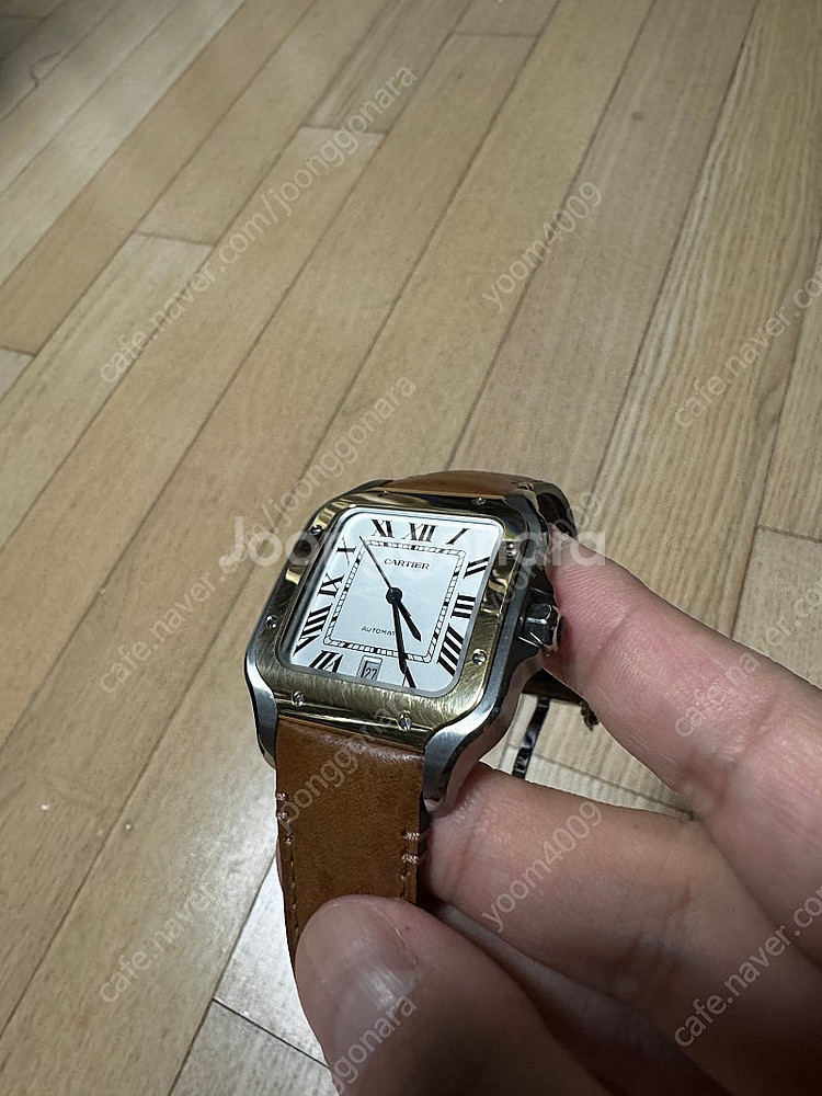 까르띠에 산토스라지 콤비(오토매틱)--1