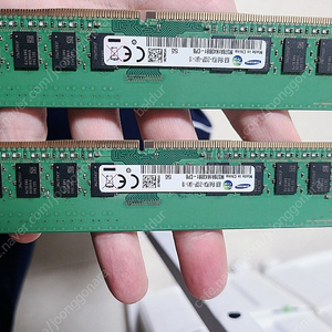 삼성 ddr4 2133mhz 8gb (b다이) 2장 일괄판매