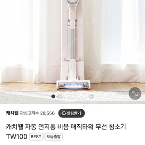 캐치웰 매직타워 무선청소기 TW100