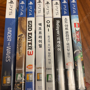 PS4, PS5 타이틀 여러개 팝니다.