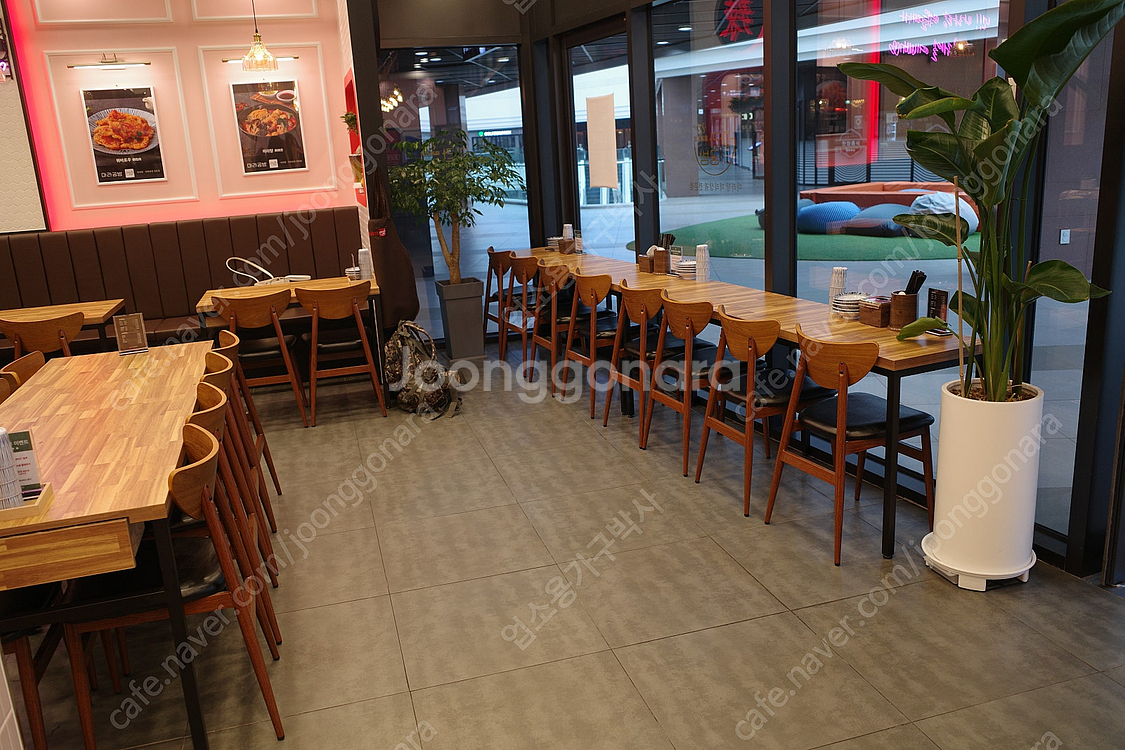 한식뷔페 함바 구내식당 업소용 테이블 LPM 식탁--5