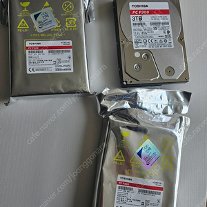 도시바 3TB 3.5인치 HDD p300