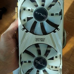 갤럭시 GALAX 지포스 GTX960 개간지 화이트 white 4gb