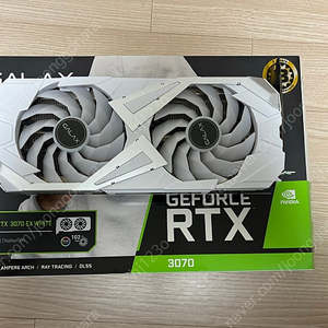 galaxy rtx3070 ex white 그래픽카드 판매