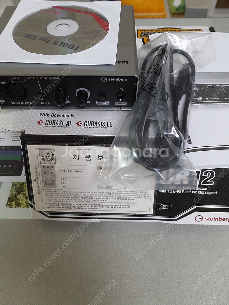 Steinberg UR12 2x2 USB 오디오 인터페...--0