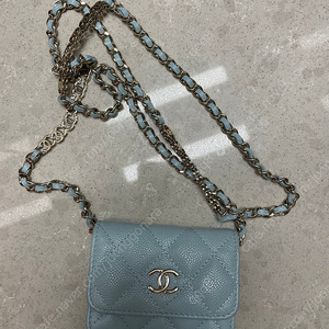 샤넬 미니 체인 백 카드 지갑