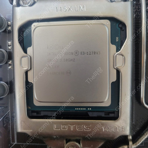 제온 1270 v3 cpu b85 보드 16g 메모리 세트 i7 4790 동급