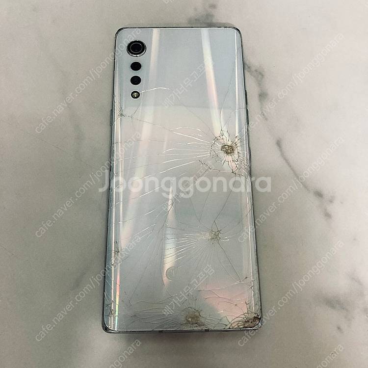 LG G9 벨벳 화이트 128기가 액정깔끔! 5만5천원...--1