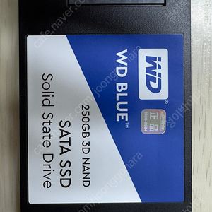 (사용기간적음) WD BLUE 256G SATA SSD