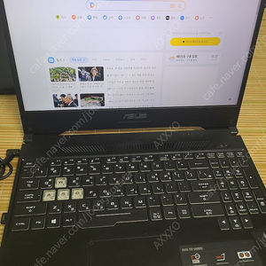 Asus tuf 1660ti 게이밍노트북