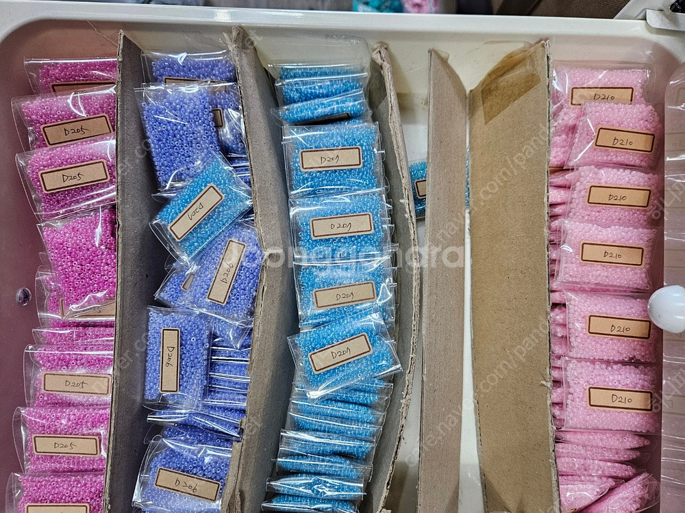 [가격내림]시드비즈 2mm, 3mm 다양한 컬러 대량 ...--5