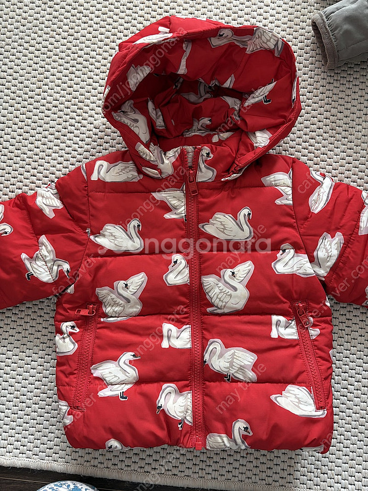 스텔라매카트니 아동 스완 백조 잠바 36m 가격내림--0