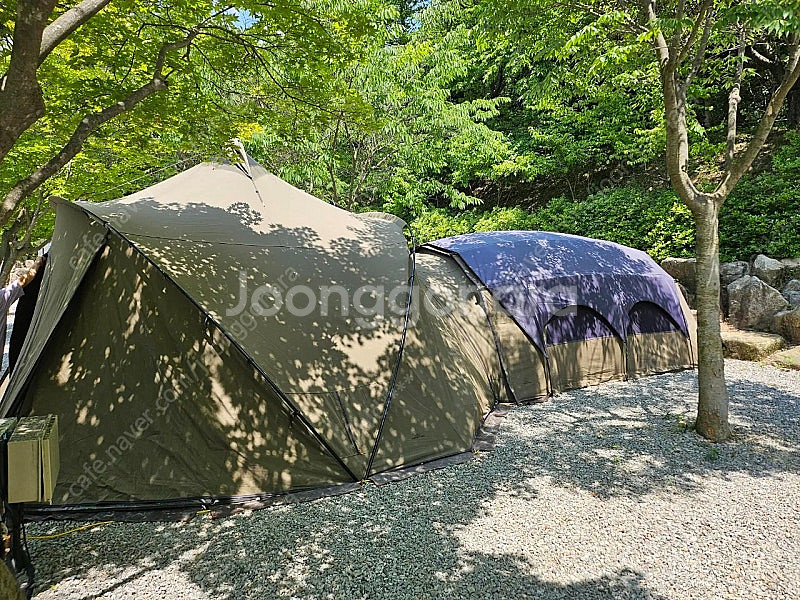 캠핑칸 오크돔L+블로우쉘터(좌식풀세팅)--0