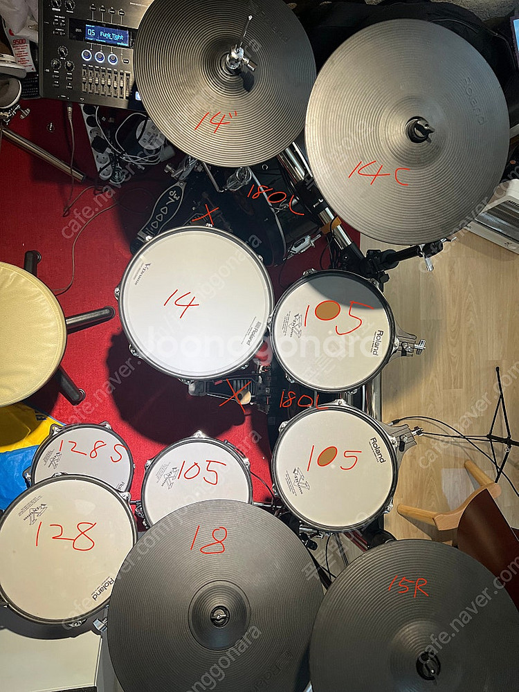 Roland 전자드럼 TD-50X 드럼세트 (확장kit...--1