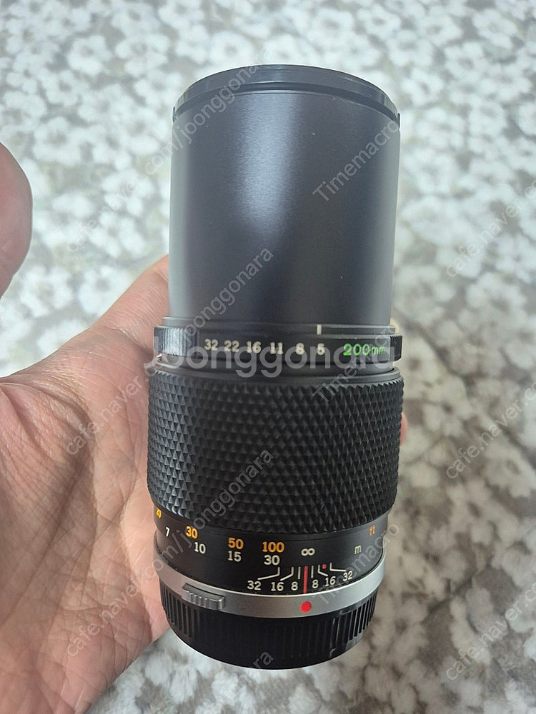 올림푸스 om마운트 200mm f5 수동렌즈--0