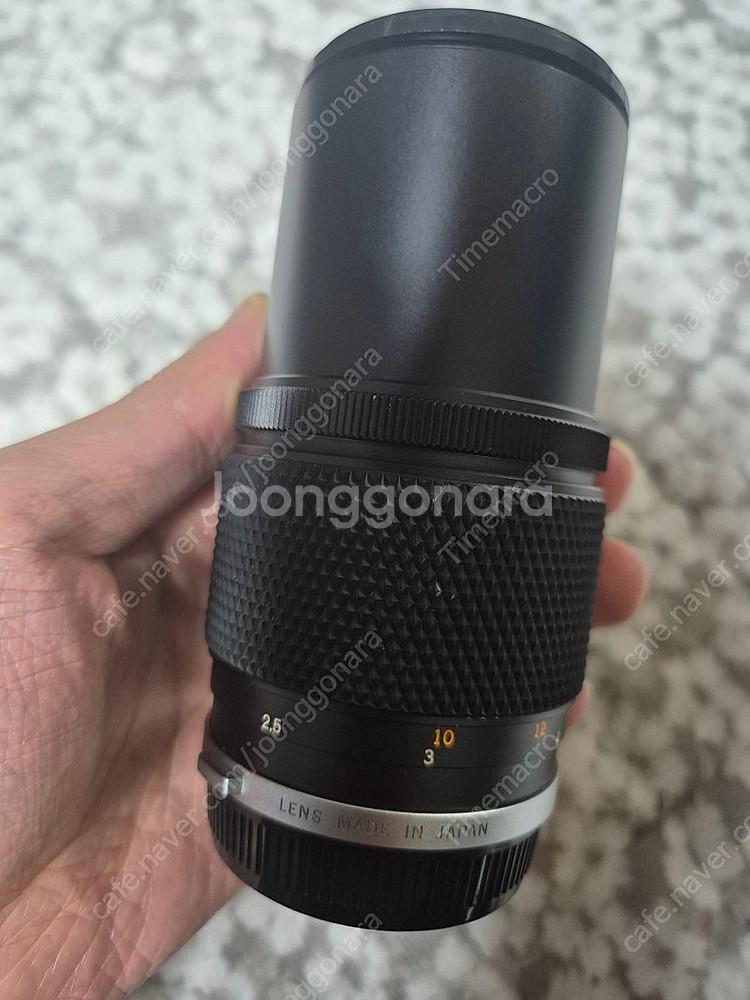 올림푸스 om마운트 200mm f5 수동렌즈--1