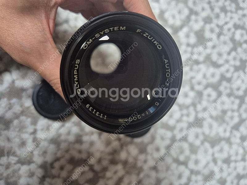 올림푸스 om마운트 200mm f5 수동렌즈--4