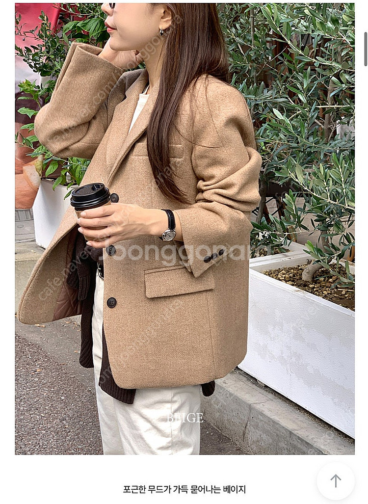 일주일전구매) 메리어라운드 페이보릿 울자켓--1