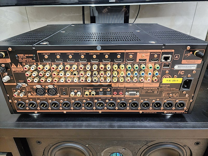 마란츠 AV8802프리앰프 온쿄 PA-MC5501 9채...--4