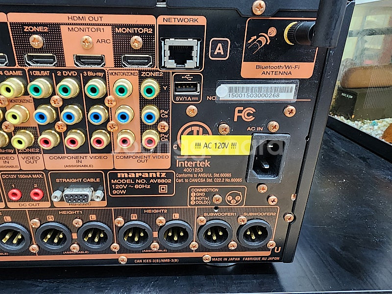 마란츠 AV8802프리앰프 온쿄 PA-MC5501 9채...--5