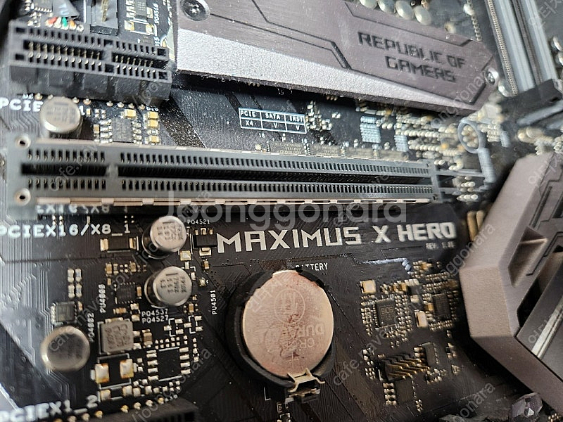 ASUS MAXIMUS X Z370 메인보드 마더보드--1